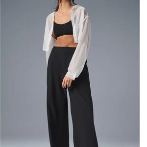 Alo Yoga High waist regular Pursuit pant size small